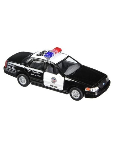 Coche Interceptor Policial KiNSMART Ford Crown Victoria 1:42