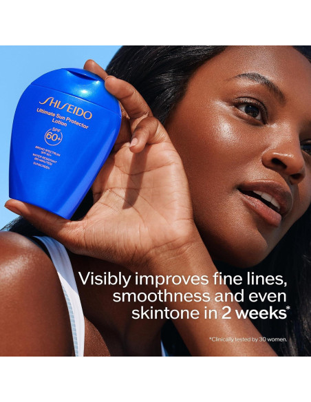 Protector Solar Shiseido SPF 60+ Loción 148 ml - Invisible Protector Solar Shiseido SPF 60+ Loción 148 ml - Invisible