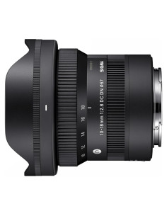 Lente Sigma 10-18mm F2.8 DC DN para montura E de Sony