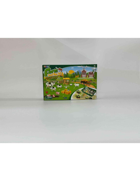 Juguete de Granja FRUSE con 1 kg de Arena Sensorial y 38 Piezas Juguete de Granja FRUSE con 1 kg de Arena Sensorial y 38 Piezas