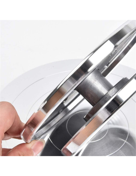 Torno Doble Lado Feqsky 15 cm para Cerámica y Pasteles Torno Doble Lado Feqsky 15 cm para Cerámica y Pasteles