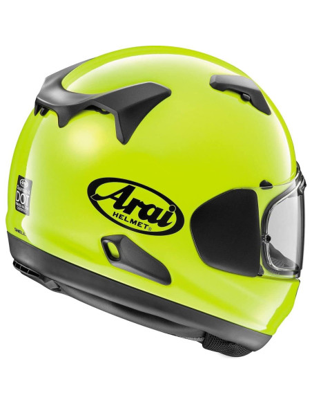 Casco Arai Quantum-X Sólido Mediano Amarillo Fluorescente Casco Arai Quantum-X Sólido Mediano Amarillo Fluorescente