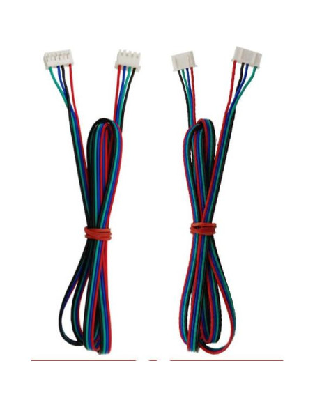 Cable Motor Paso a Paso 2M Azuocn 4Pin a 6Pin para Impresora 3D Cable Motor Paso a Paso 2M Azuocn 4Pin a 6Pin para Impresora 3D