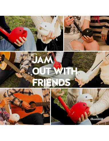 Otamatone Deluxe Otamatone Negro Portátil Musical 388g