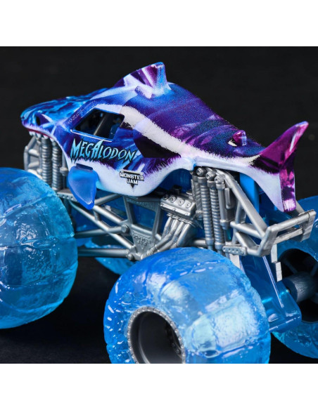 Camión Monstruo Diecast Monster Jam 2025 Megalodon 1:64 Camión Monstruo Diecast Monster Jam 2025 Megalodon 1:64