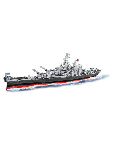 Modelo Acorazado Clase Iowa COBI 2685 Piezas 1:300