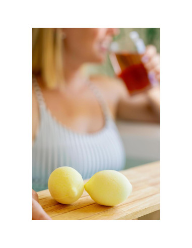 Set de 5 Bolas de Baño de Limón VITAMINA MAR - Relajantes