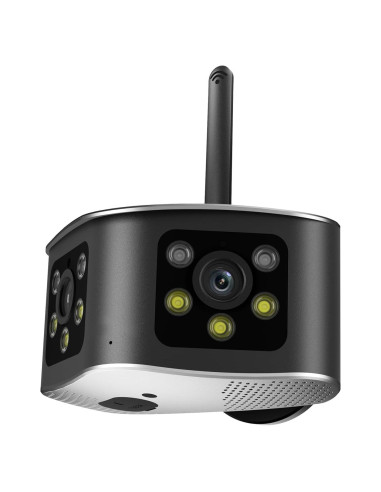 Cámara de Seguridad WiFi SICSOLINK 4K Doble Lente 165