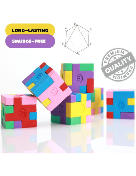 Borradores 3D Entervending Cubo Puzzle Mini 12 Piezas Borradores 3D Entervending Cubo Puzzle Mini 12 Piezas
