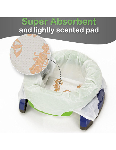 Forros Desechables para Asiento de Baño Kalencom Potette Plus - 90 Unidades Forros Desechables para Asiento de Baño Kalencom Potette Plus - 90 Unidades