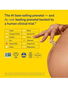 Multivitamínico Prenatal Ritual para Mujeres 30 Cápsulas Menta 2