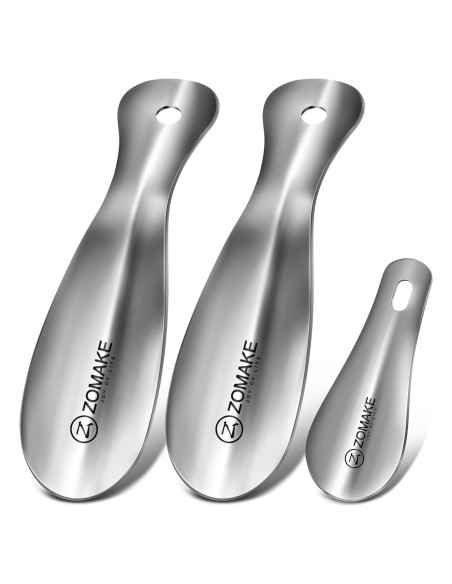 Cuerno de Zapato de Metal ZOMAKE 19.05 cm Portátil Unisex Cuerno de Zapato de Metal ZOMAKE 19.05 cm Portátil Unisex