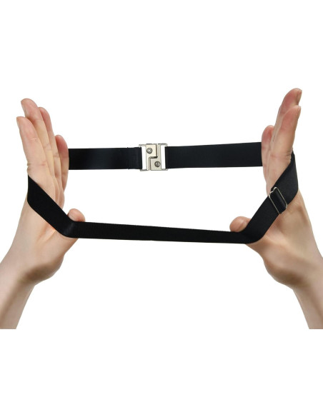 Cinturón de Muslo Ajustable Leoparts para Mujeres - Negro Cinturón de Muslo Ajustable Leoparts para Mujeres - Negro