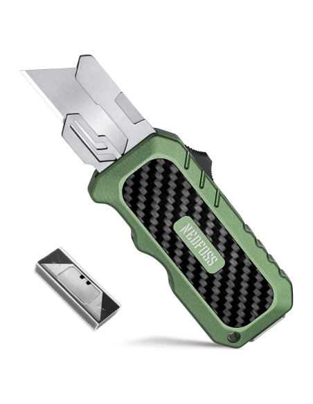 Cuchillo Utility NedFoss Pro Retráctil con 10 Hojas SK5 Cuchillo Utility NedFoss Pro Retráctil con 10 Hojas SK5