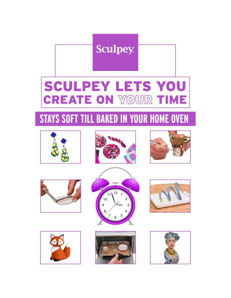 Arcilla Polimérica Sculpey UltraLight 226.8 g Blanca No Tóxica Arcilla Polimérica Sculpey UltraLight 226.8 g Blanca No Tóxica
