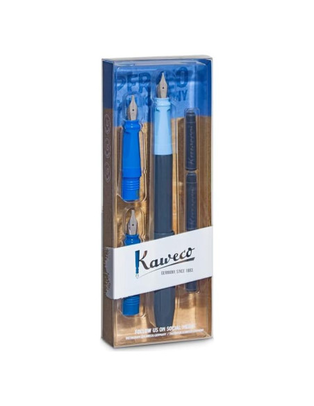Kaweco PERKEO Pluma Estilográfica Caligrafía Azul 15.5 cm Kaweco PERKEO Pluma Estilográfica Caligrafía Azul 15.5 cm