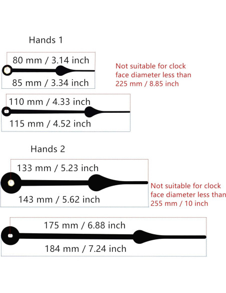 Mecanismo de Reloj de Cuarzo TIKROUND DIY 18mm Eje Largo Mecanismo de Reloj de Cuarzo TIKROUND DIY 18mm Eje Largo
