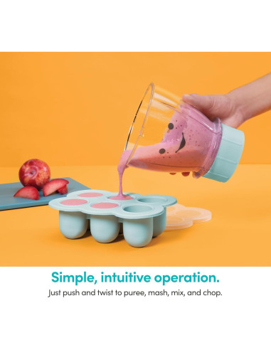 Sistema de Preparación de Comida para Bebés NutriBullet NBY-50100 900ml