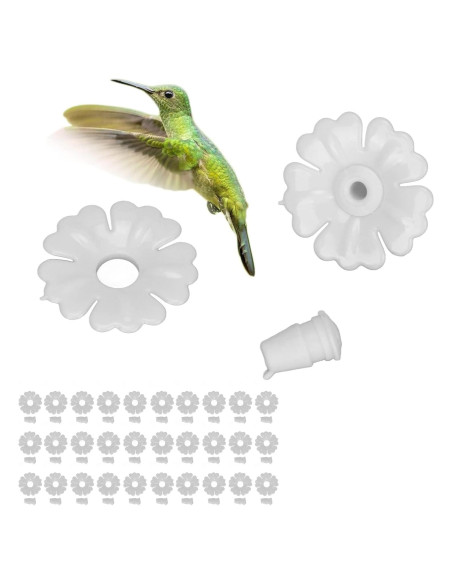 Set de 30 Piezas de Repuesto para Alimentador de Colibrí KooingTech Set de 30 Piezas de Repuesto para Alimentador de Colibrí KooingTech