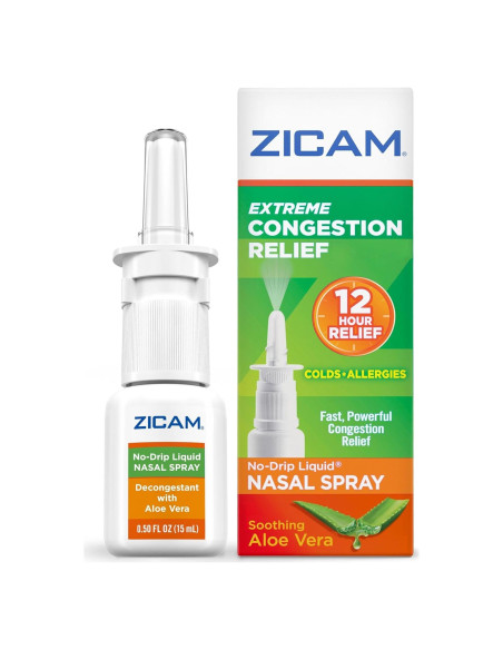 Zicam Spray Nasal Sin Goteo 14.79 ml Alivio Congestión Zicam Spray Nasal Sin Goteo 14.79 ml Alivio Congestión