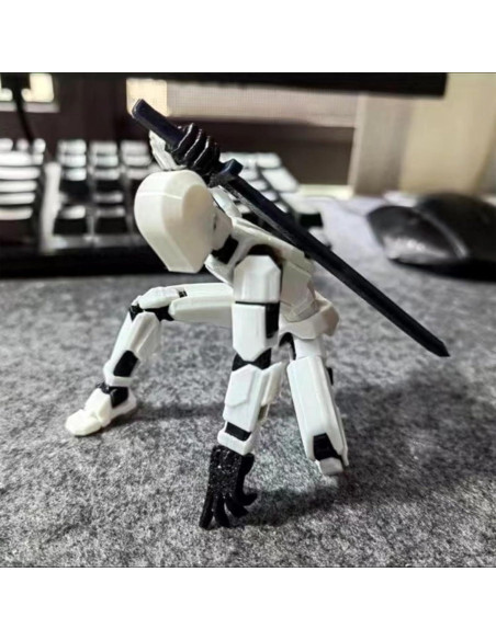 Conjunto de Figuras de Acción Titan T13 - Anime Robot Azul Conjunto de Figuras de Acción Titan T13 - Anime Robot Azul