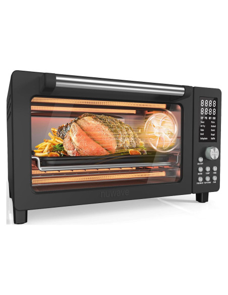 Horno Tostador Nuwave Bravo Pro 21QT 12-en-1 Negro Horno Tostador Nuwave Bravo Pro 21QT 12-en-1 Negro