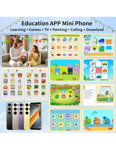 Smartphone Mini Viqee S24 3GB RAM 64GB Doble SIM Pantalla 3"