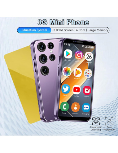 Smartphone Mini Viqee S24 3GB RAM 64GB Doble SIM Pantalla 3"