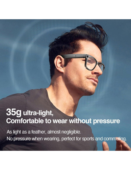 Gafas Inteligentes AI Enzemit con Cámara HD y Bluetooth Gafas Inteligentes AI Enzemit con Cámara HD y Bluetooth