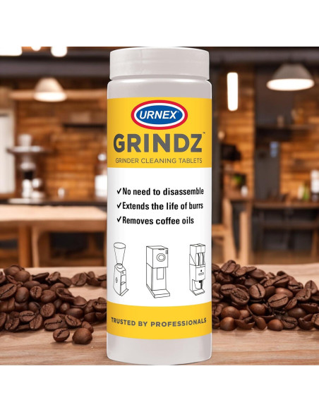 Tabletas de limpieza Urnex Grindz 430g - 100% natural Tabletas de limpieza Urnex Grindz 430g - 100% natural