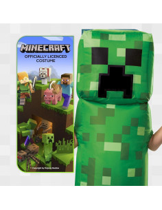 Disfraz Inflable Creeper Minecraft para Niño - Tamaño Único 2