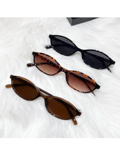 Gafas de Sol Retro Ovaladas KUGUAOK UV Protección Mujeres 2