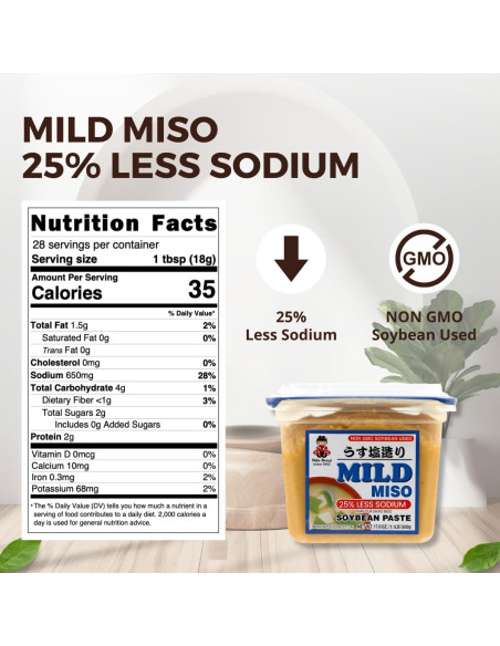 Pasta de Miso Blanco Miko 500g - Bajo en Sodio, Sabor Dulce Pasta de Miso Blanco Miko 500g - Bajo en Sodio, Sabor Dulce