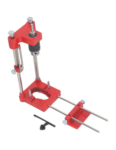 Localizador de Taladro de Carpintería NOENNULL - Aluminio Ajustable