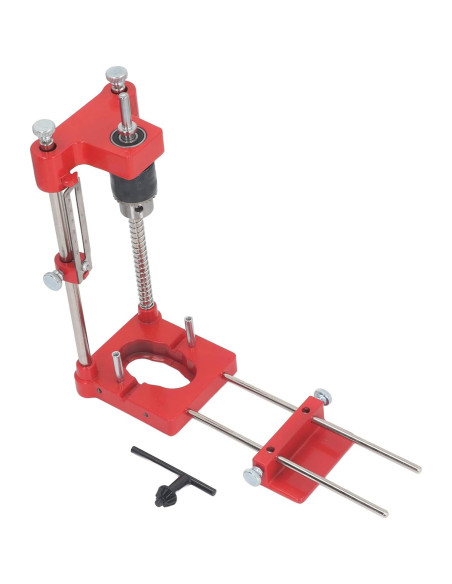 Localizador de Taladro de Carpintería NOENNULL - Aluminio Ajustable Localizador de Taladro de Carpintería NOENNULL - Aluminio Ajustable