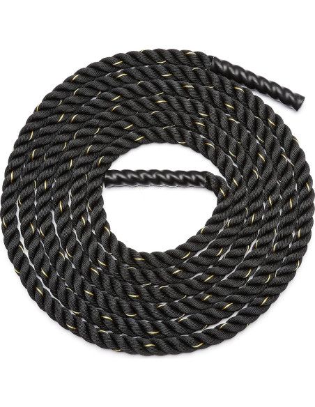 Cuerda de Batalla Amazon Basics 1.5" x 9.14m para Ejercicio Cuerda de Batalla Amazon Basics 1.5" x 9.14m para Ejercicio
