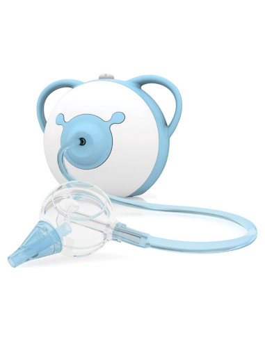 Aspirador Nasal Eléctrico Nosiboo Pro para Bebés Azul