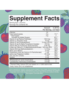 Gominolas Multivitamínicas MaryRuth para Niños 60 Porciones 2