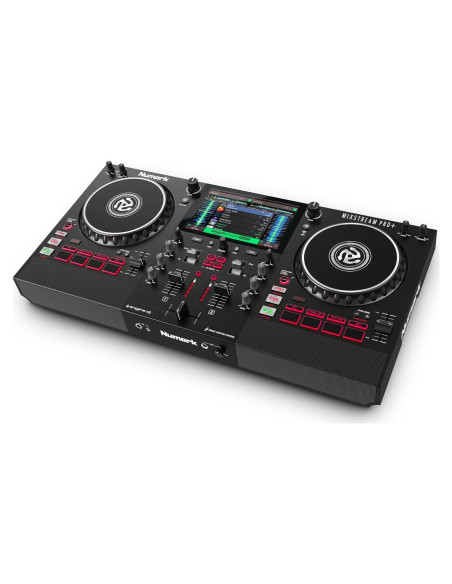 Controlador DJ Numark Mixstream Pro+ 2 decks con altavoces Controlador DJ Numark Mixstream Pro+ 2 decks con altavoces