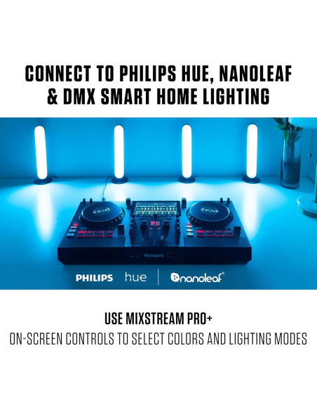 Controlador DJ Numark Mixstream Pro+ 2 decks con altavoces Controlador DJ Numark Mixstream Pro+ 2 decks con altavoces