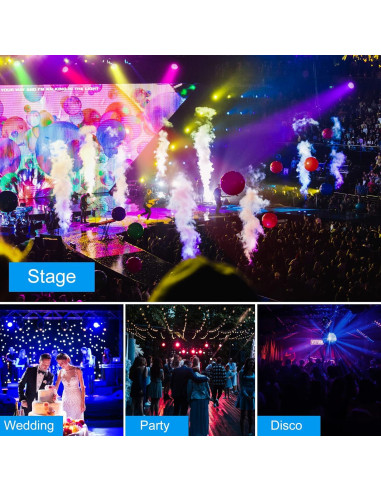 Luces de escenario Big Dipper 54 LED 4W RGB para eventos