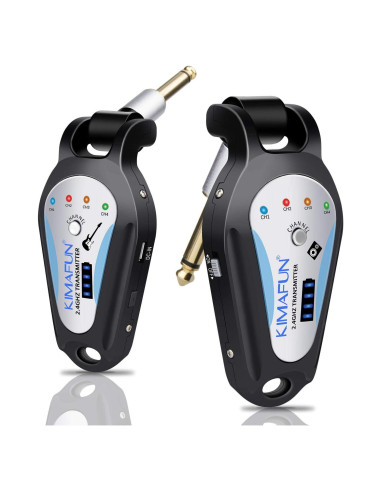 Sistema Inalámbrico KIMAFUN G207 para Guitarra y Bajo