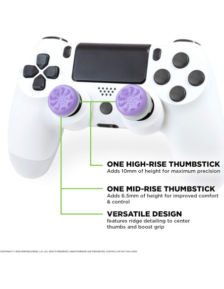 KontrolFreek Joysticks Galaxia Púrpura PS4/PS5 | Alto y Medio KontrolFreek Joysticks Galaxia Púrpura PS4/PS5 | Alto y Medio