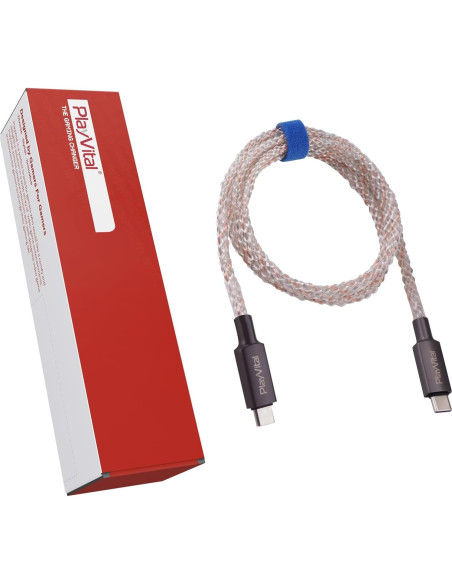 Cable de Carga Iluminado PlayVital 2M Tipo C para PS5/Xbox Cable de Carga Iluminado PlayVital 2M Tipo C para PS5/Xbox