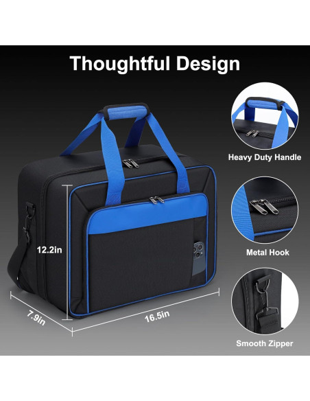 Funda Protectora para PS5 GDNasist con Compartimentos Funda Protectora para PS5 GDNasist con Compartimentos