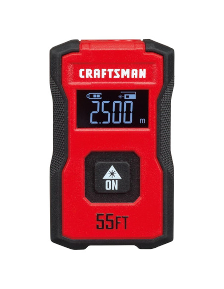 Medidor de Distancia Láser CRAFTSMAN 16.76 m Recargable Medidor de Distancia Láser CRAFTSMAN 16.76 m Recargable