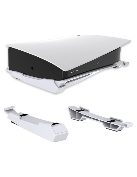 Soporte Horizontal NexiGo PS5 Blanco - Base Antideslizante Soporte Horizontal NexiGo PS5 Blanco - Base Antideslizante