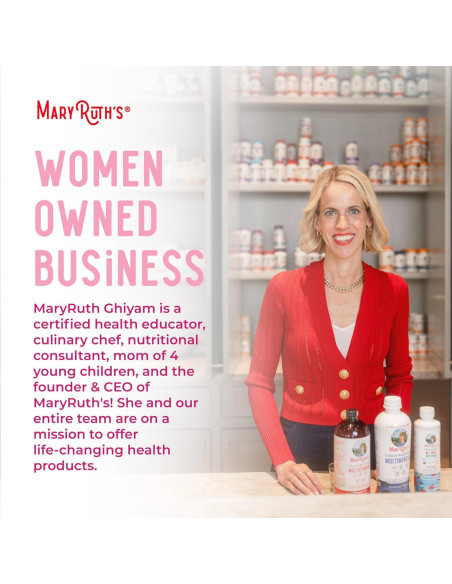 Multivitamina Orgánica para Mujeres MaryRuth 450 ml - Sin Azúcar Multivitamina Orgánica para Mujeres MaryRuth 450 ml - Sin Azúcar