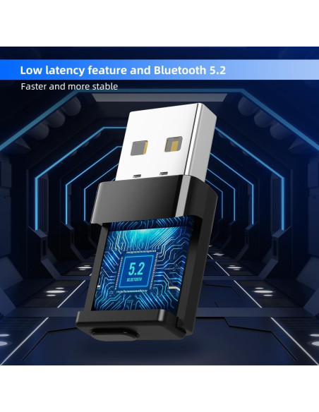 Adaptador Bluetooth Ldex DG05 para PS5, PS4, Switch, PC Adaptador Bluetooth Ldex DG05 para PS5, PS4, Switch, PC