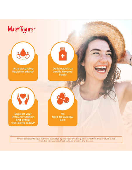 Suplemento de Vitamina C Liposomal MaryRuth 500mg 30 Porciones Suplemento de Vitamina C Liposomal MaryRuth 500mg 30 Porciones